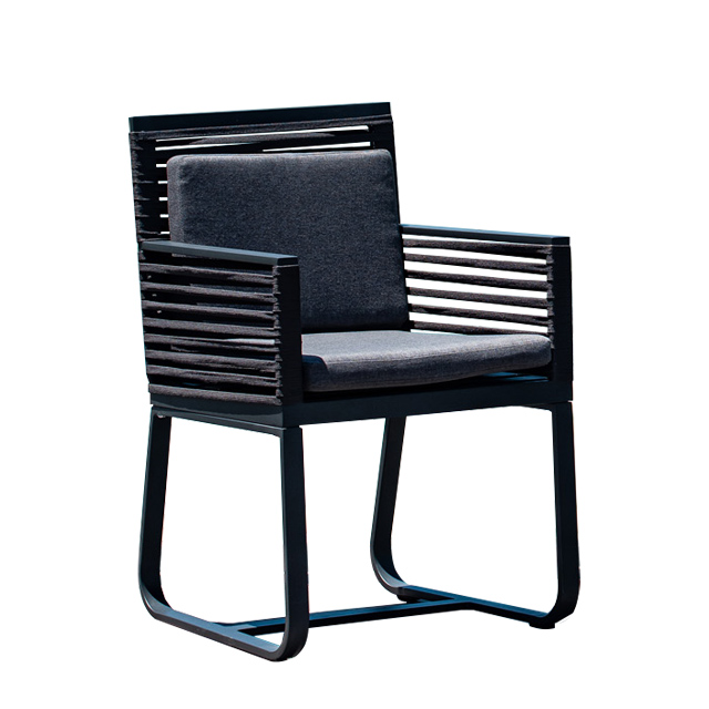 Nordic Outdoor Leisure Cafe Garden Balcony Iron Long Table Hotel